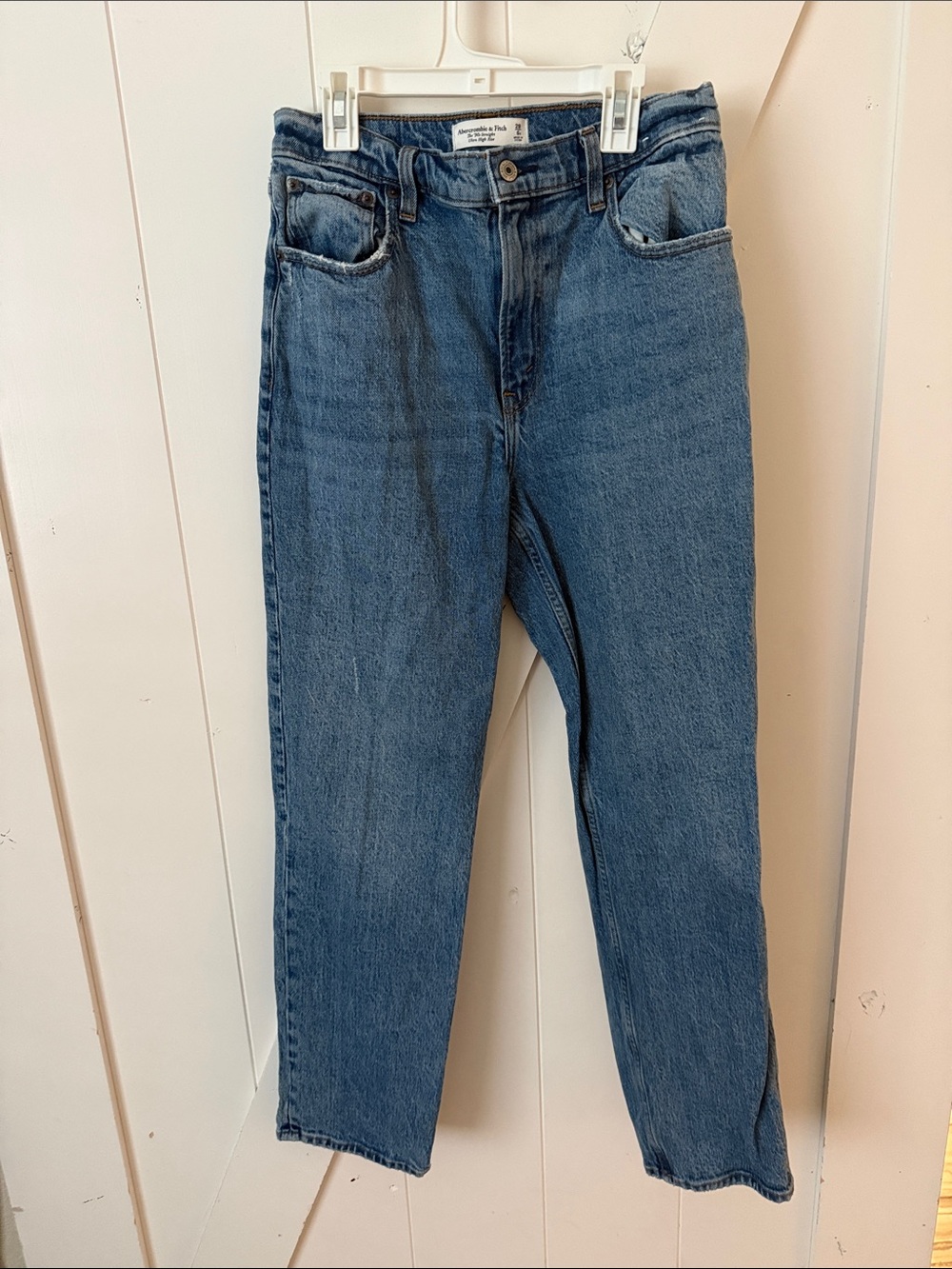 Abercrombie & Fitch Blue Relaxed womens Jeans